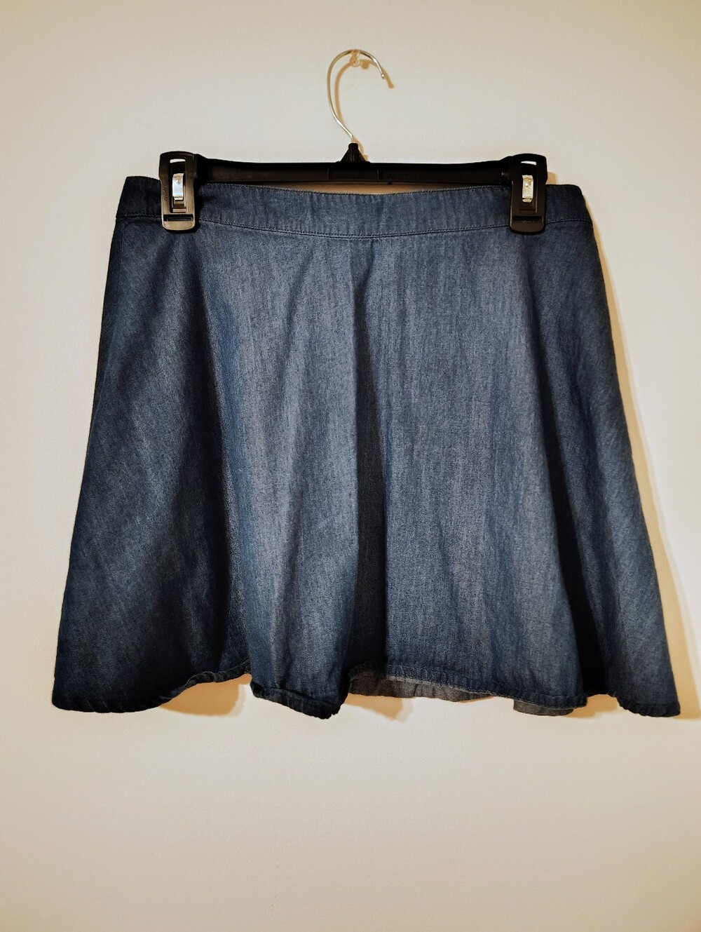 Forever 21 Faux Denim Mini Skirt